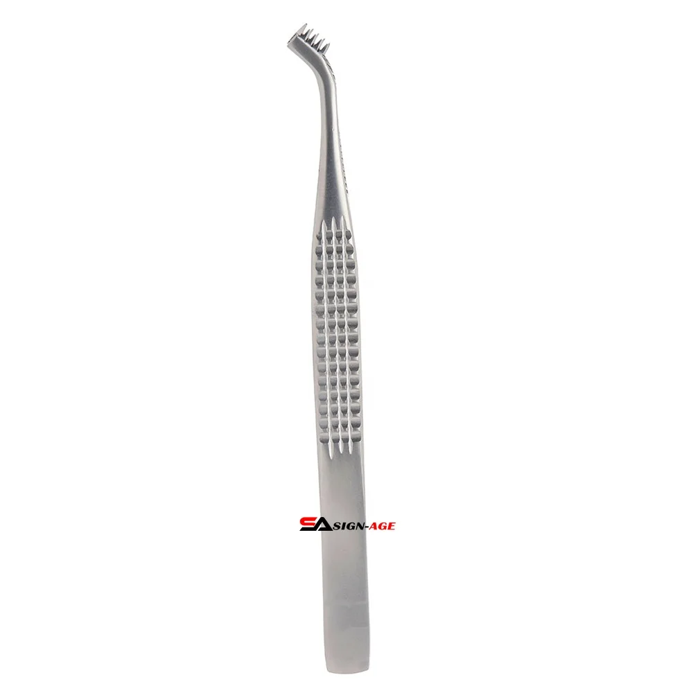 CE Approved Professional Stainless Steel Childe Clip Applying Forceps For Medical Purposes With Customized Logo