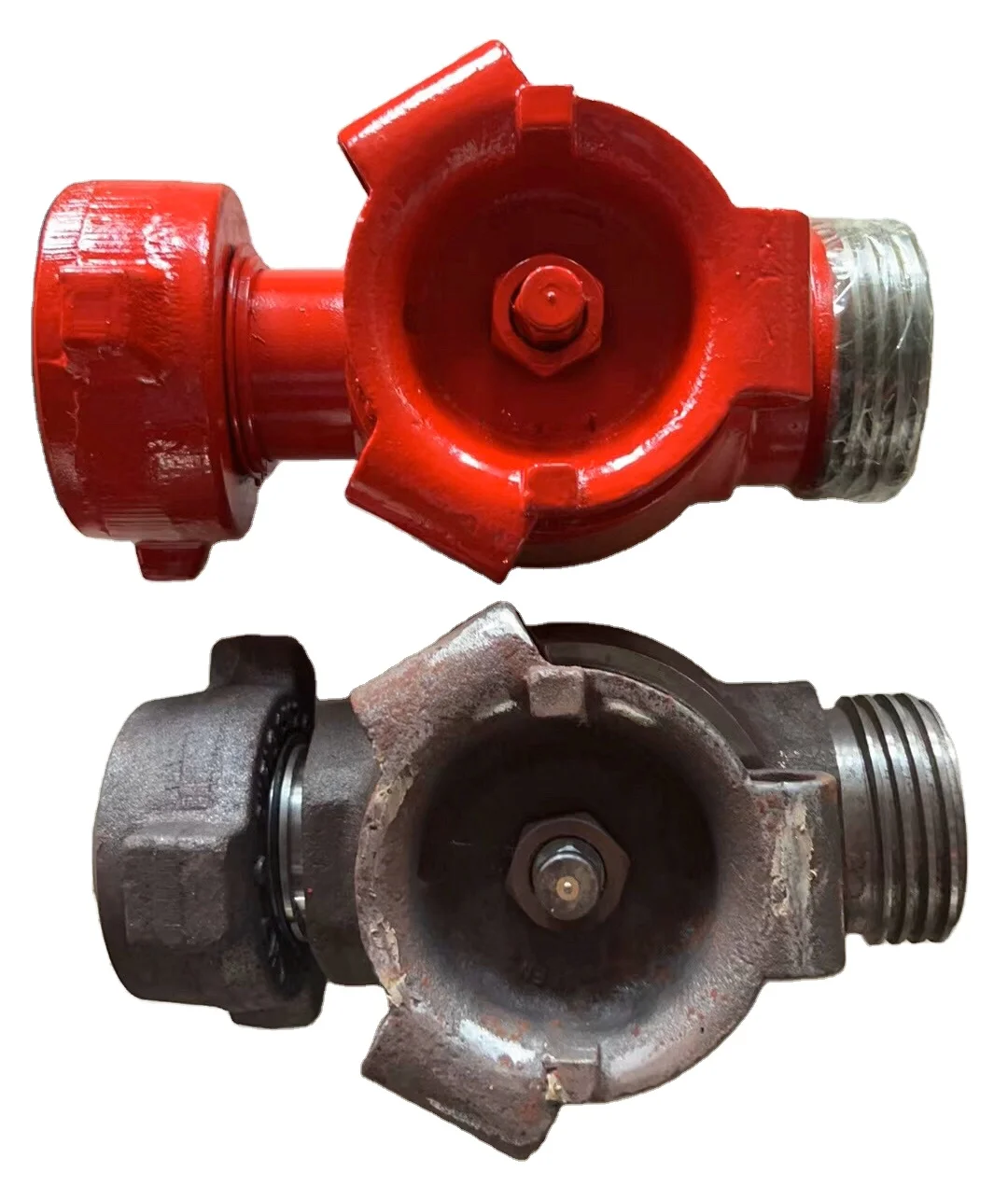 Customized 1-4 in 35-105 MPA union thread flange connection SPM FMC plug valve api 6a plug valve