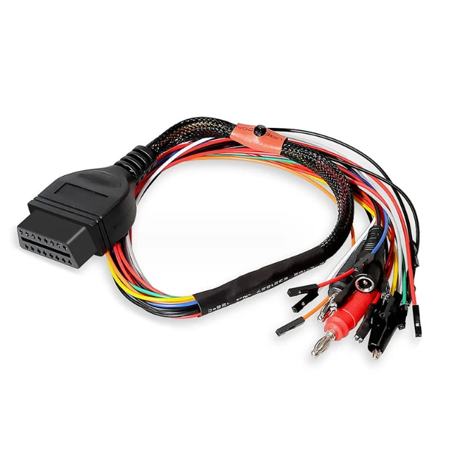MPPS V21 ECU подключен к OBD2 патч-корд Breakout TriCore