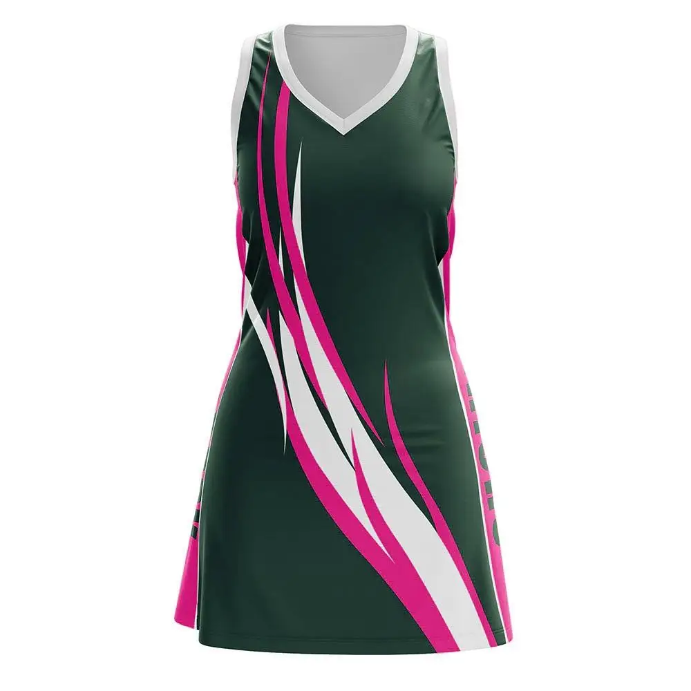 High Quality Netball Dress Netball Uniform Sports Wear Breathable Women Netball Uniform