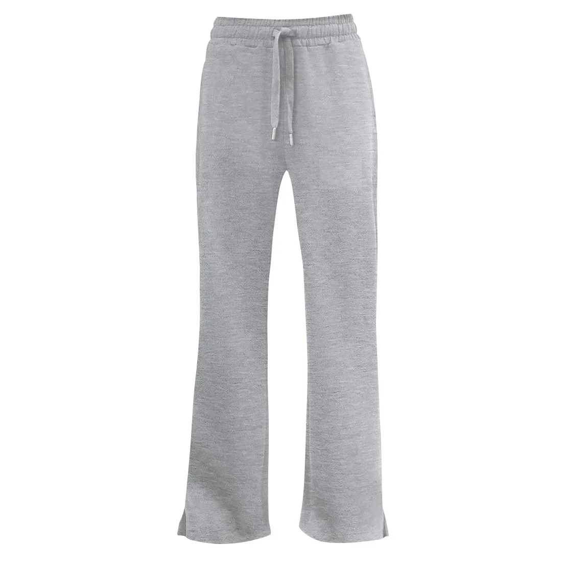 Breathable Wholesale 3d Puff Print Sweatpants Blank Wide Leg Pants Custom Logo Splatter Paint Flare Sweatpants