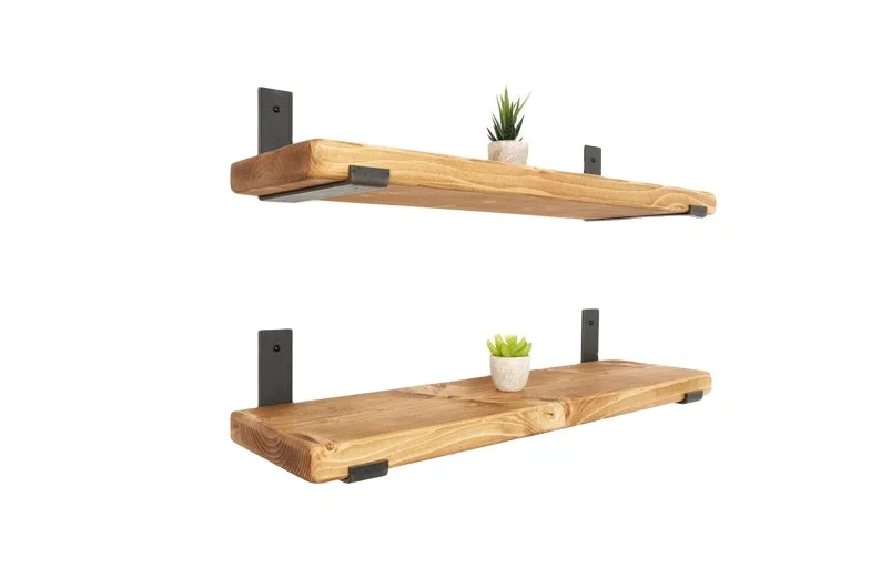 HIGH QUALITY  Shelf Brackets simple and stylish multi functional wooden wall shelf for living room and bedroom IMPERIAL CRAFT