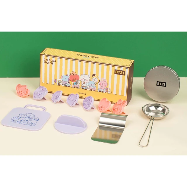 Bts BT21 Character Dalgona Maker Kits netflix Squid Game korean drama kpop fan promotion store for kpop Korean musician goods