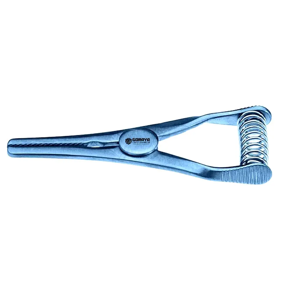 HOT SALE GORAYA GERMAN Mini Glover 11mm Straight Serrated jaws Approx 220gr Occlusion pressure Titanium CE ISO