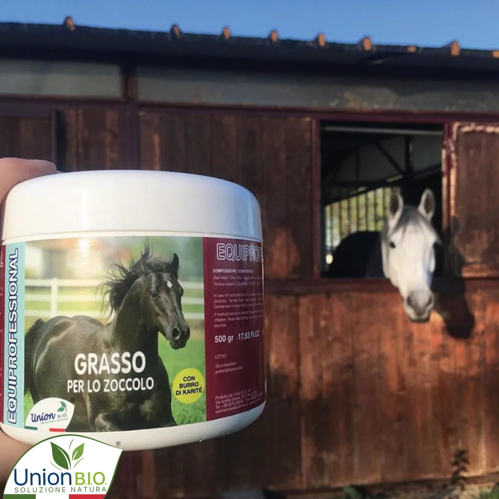 Top quality made in Italy plant based formulation EQUIPROFESSIONAL natural grease for the hoof horses