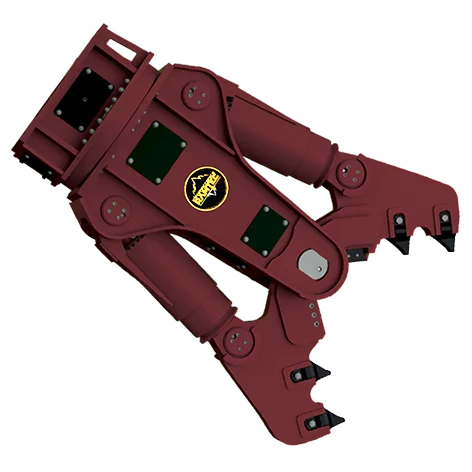 RMF24 Crusher-Pulverizer Combo for Excavators 26-36 ton New Condition Ultimate Crushing Performance for Construction Industries