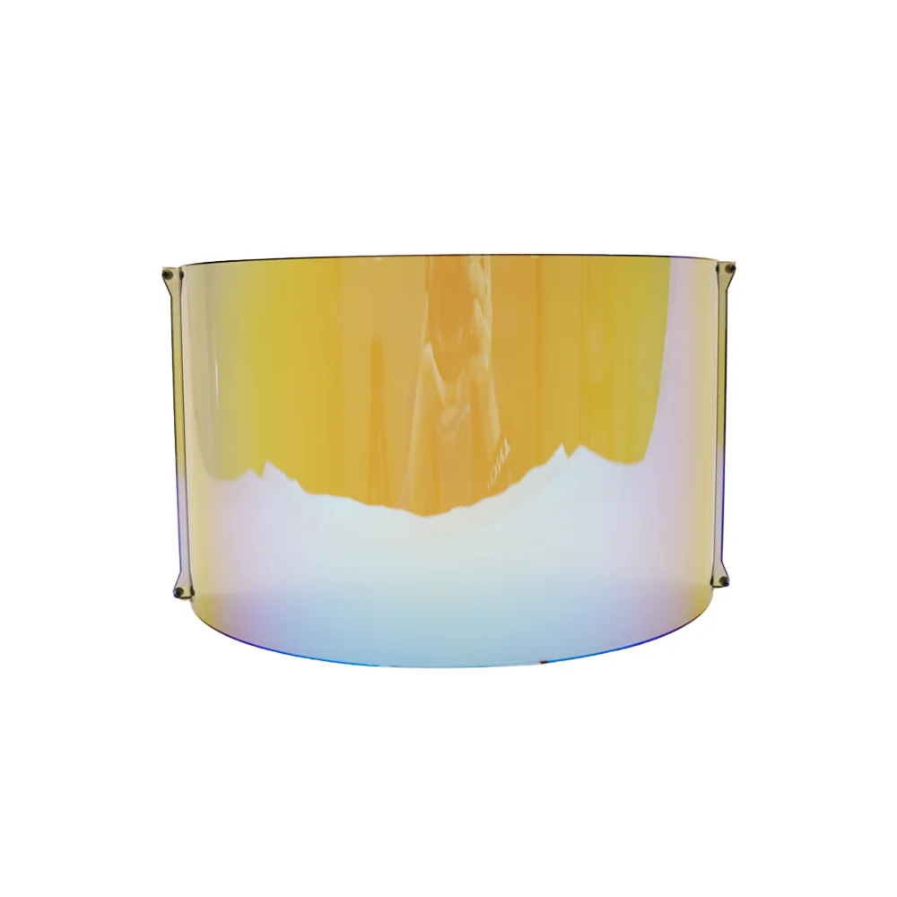 Quality products outdoor anti fog goggles lens for motorcycle helmet