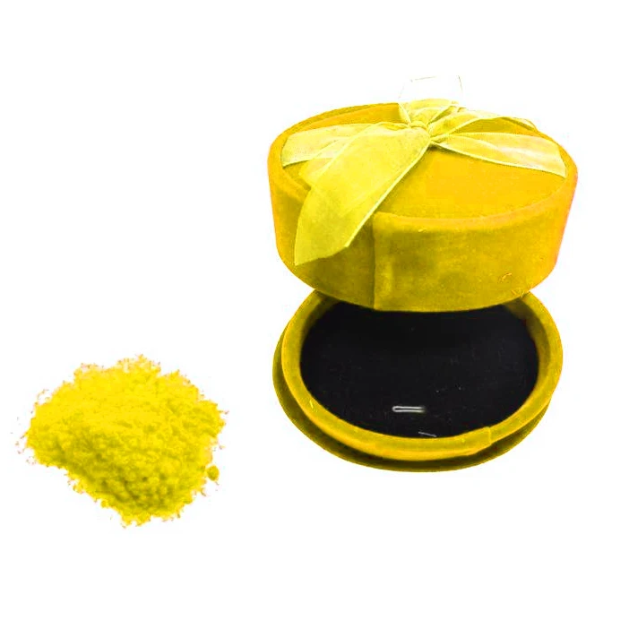 Custom Order 0.6mm 1.5D Yellow Color Polyamide Flock Fiber Nylon Fiber EGP-0664 Customizable