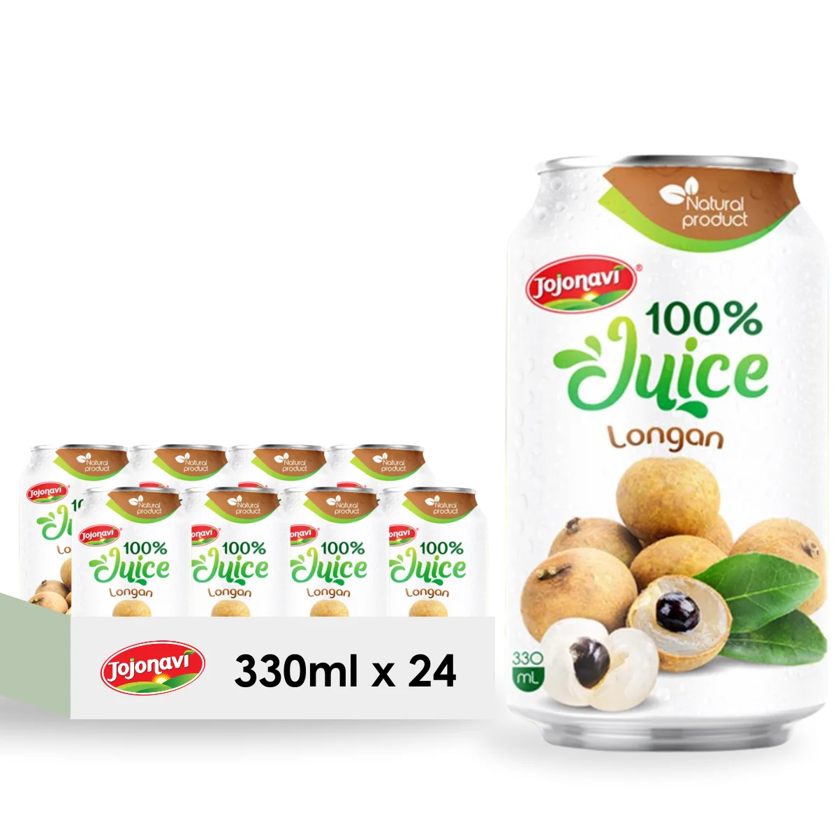 100% Longan juice Jojonavi Free sample 330ml Manufacturer Wholesale supplier Private label OEM ODM HALAL KOSHER ISO