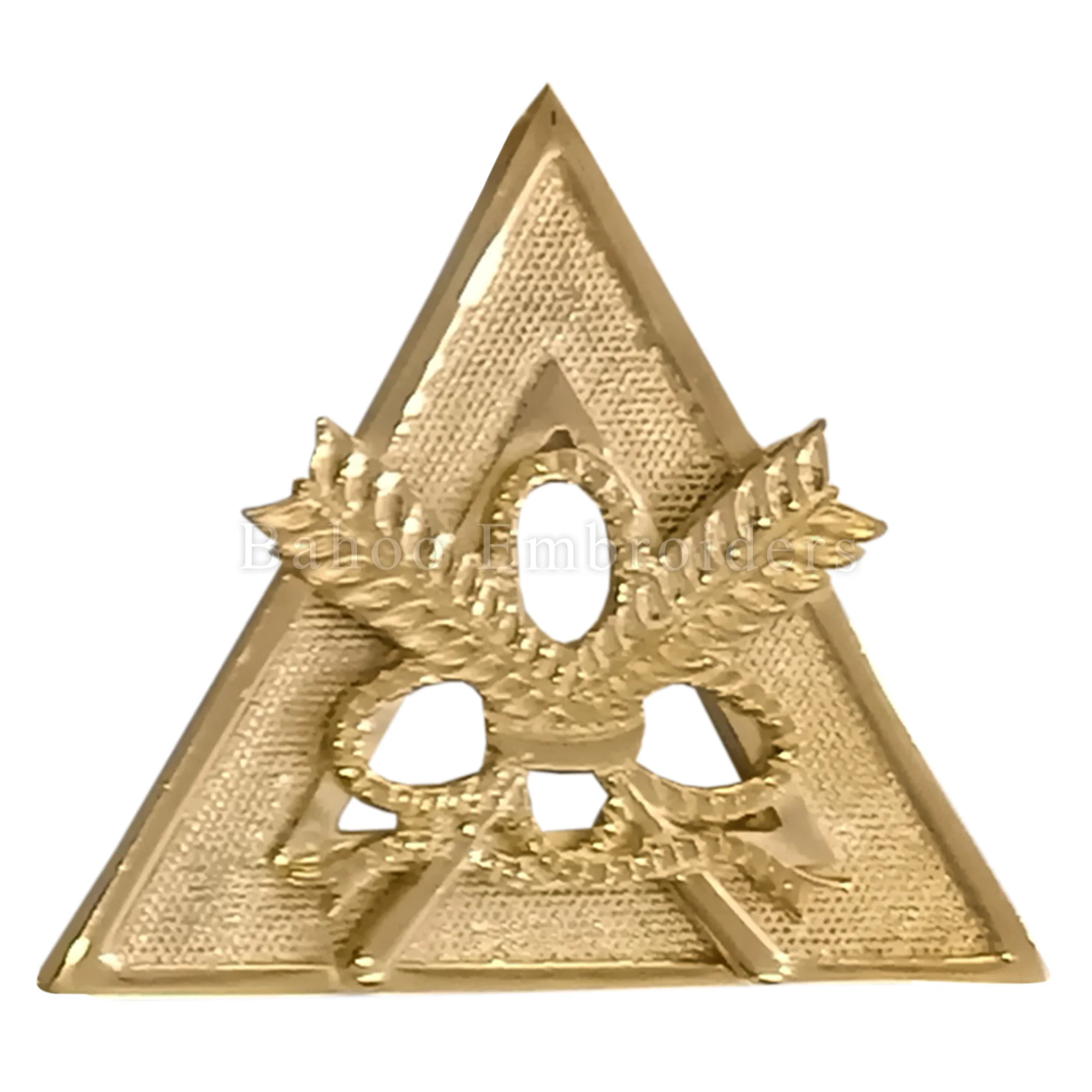 ROYAL ARCH OFFICERS COLLAR JEWELS FOR SCRIBE - HIGH QUALITY GOLD PLATED (BH-M-418)