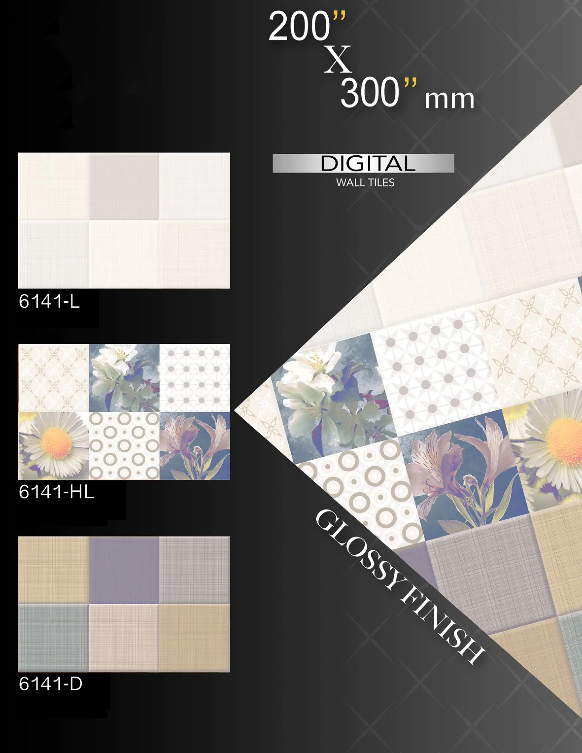 200X300mm Best quality floor and wall tiles bathroom and wall tiles kitchen  backsplash kitchen tiles wall with best cheap price