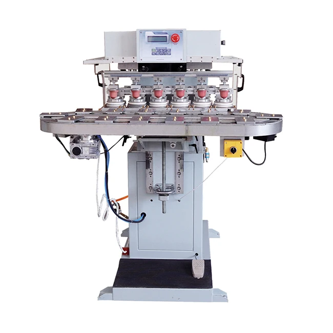 Multicolor tampon machine caps toys pens pad printing machinery for sale