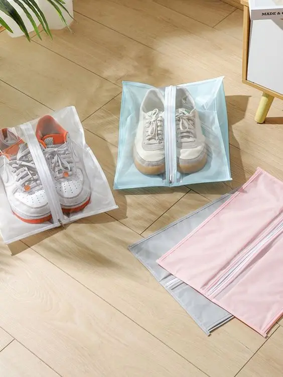 Best selling customized logo friendly to environment portable easy to use shoe bag origin of Vietnam