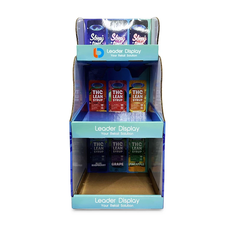 Paper Makeup Perfume Cosmetic Product Skin Care Nail Polish Lipgloss Display Stands Countertop