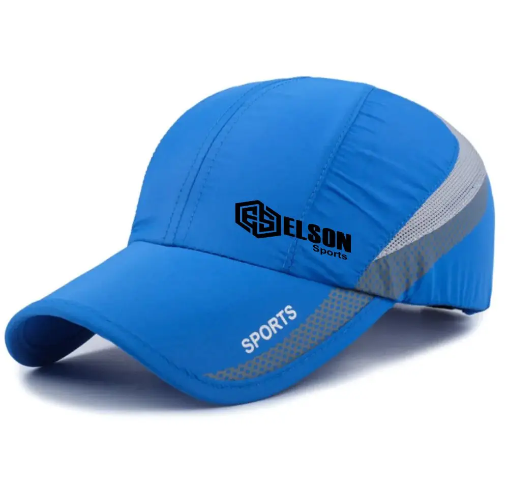 New Arrival Plus Size Embroidered Custom Logo Hat Fashion Running Sports Racing Cap Made By Elson Sports