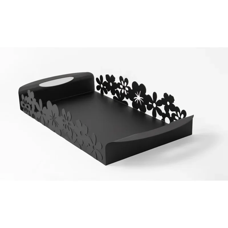 High Quality Metal Decorative Design Tray Handicrafts Tray Metal Classic Serving Tray Made By Metal Overseas