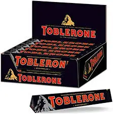 Toblerone из швейцарского молочного шоколада с медом и