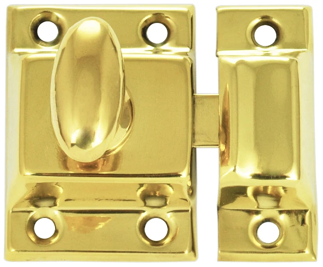 Cupboard Door Catch With Die Cast Knob Kitchen cupboard latch