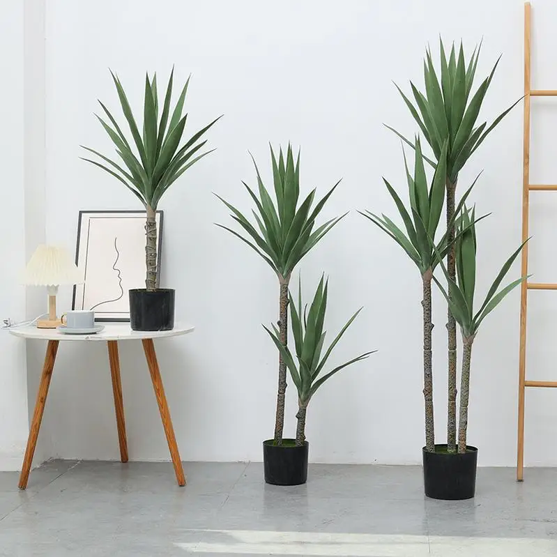 Artificial Fake Tree Plants Leaves And Flowers Tall Small Olive Cherry Blossom Garden Decoration Artificial Tree Bark