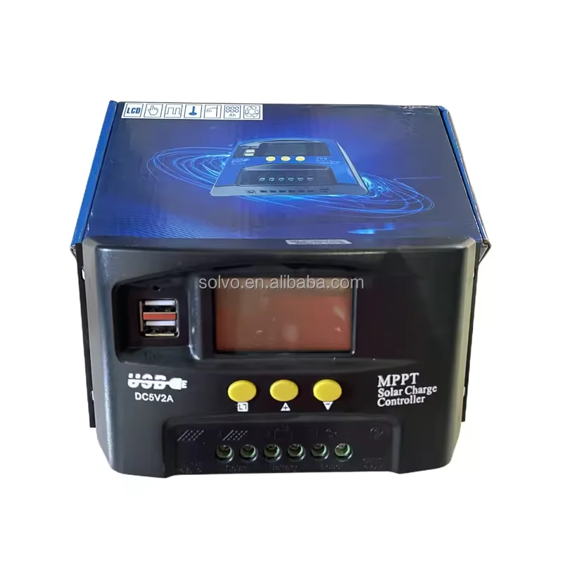 Top quality 12V 24v 36V 48V inverter charger 20A 40A 60A mppt solar charger controller 2024 New Upgraded pcb board