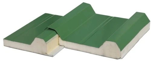 Sandwich Panels Puff Panel Polyurethane Foam PUR   PUFF Cold Room Storage Warehouse Insulation  Eps Sandwich Panel insulated