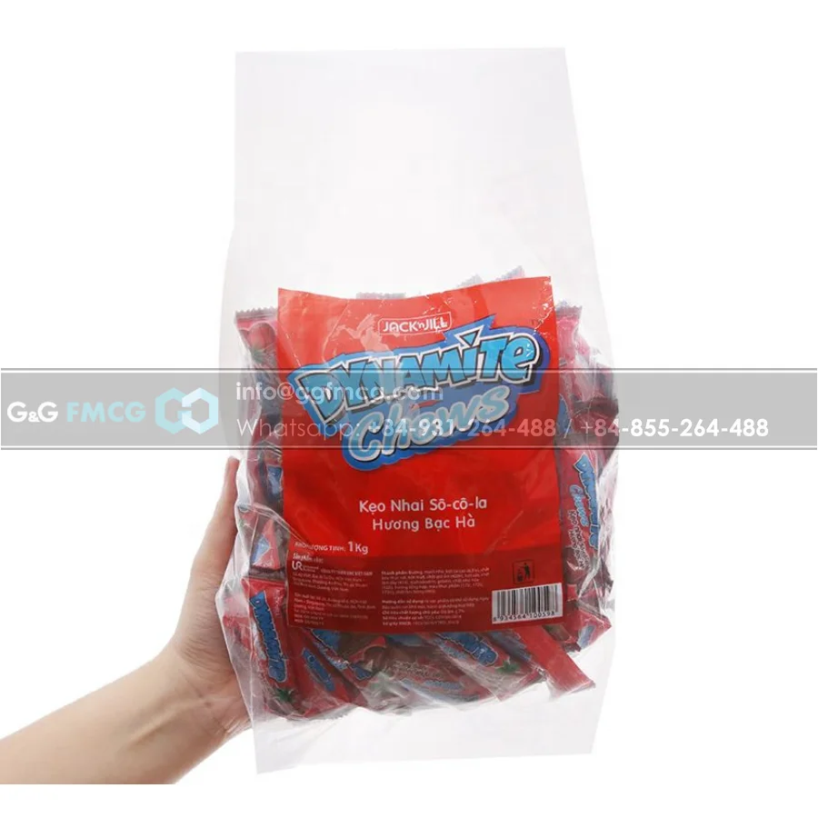 Вкусные конфеты Choco Mint динамит жевать 1 кг x 8 мешочков из Вьетнама