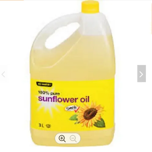 Refined Deodorized Winterized Cooking Sunflower Oil 1 L 100 Yellow Premium Light OEM Bottle