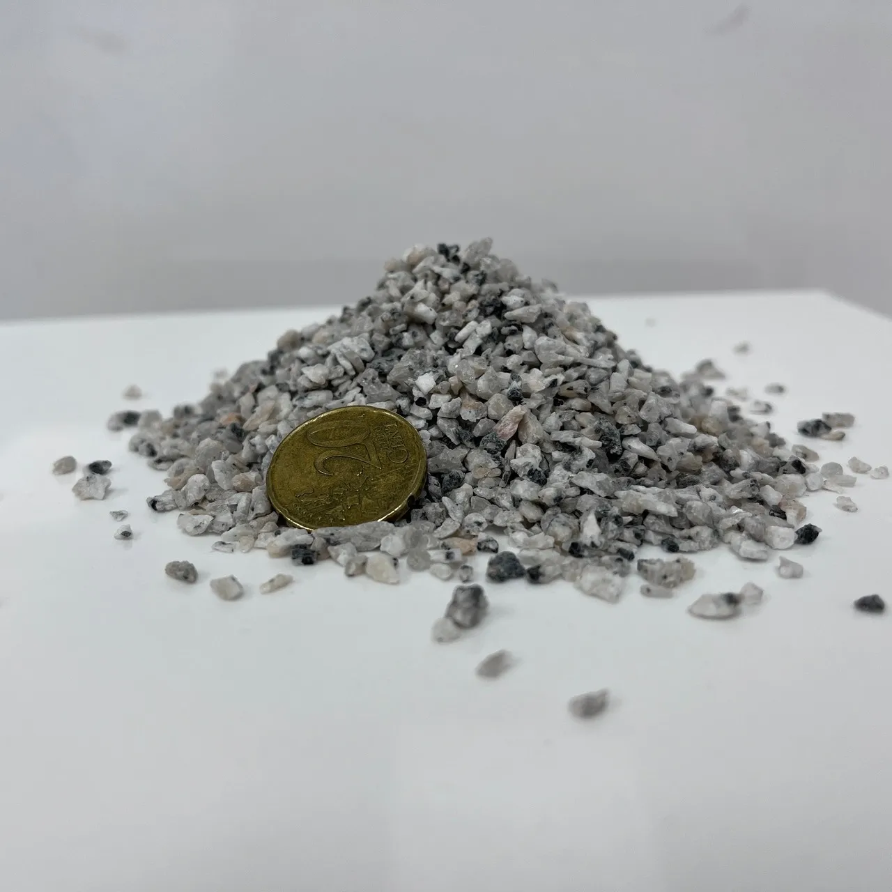 Granite White Grey Micro gravel natural stone aquarium fish tank sand chips gravel decorative substrate soil shrimp