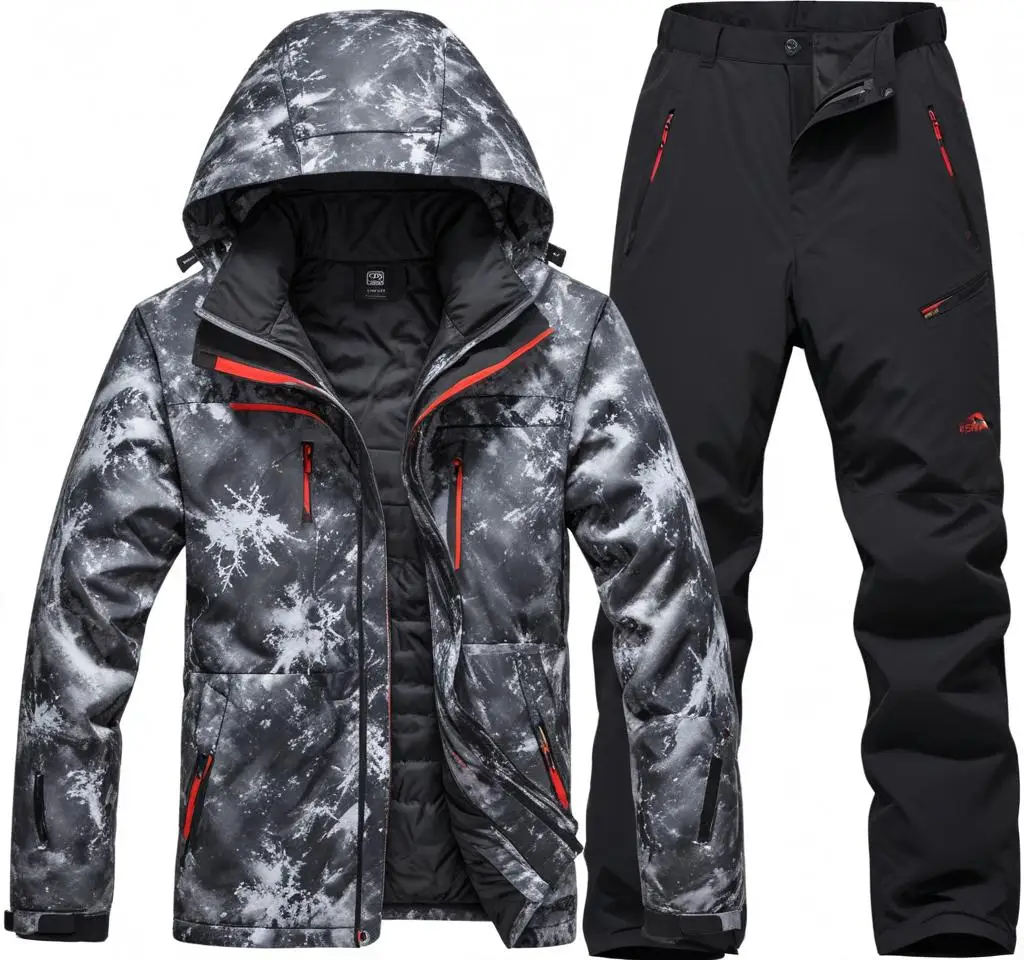 2024 Custom Hot Sale Snow Clothes Outdoor Winter Children Ski Suit Customized Color Kids Snow Suits
