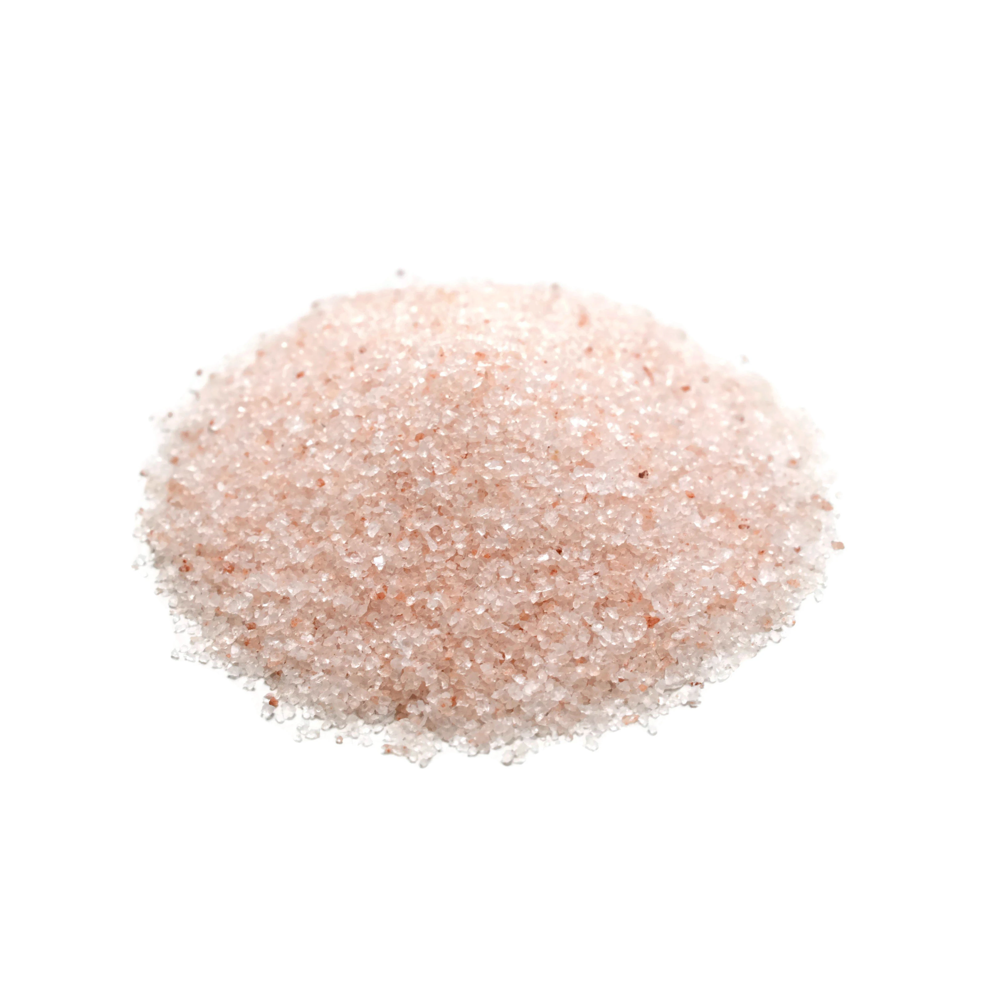 High quality Wholesale Natural Himalayan Salt Pink Edible Organic Premium Quality 1-2 mm from Pakistan With Custom Pecking
