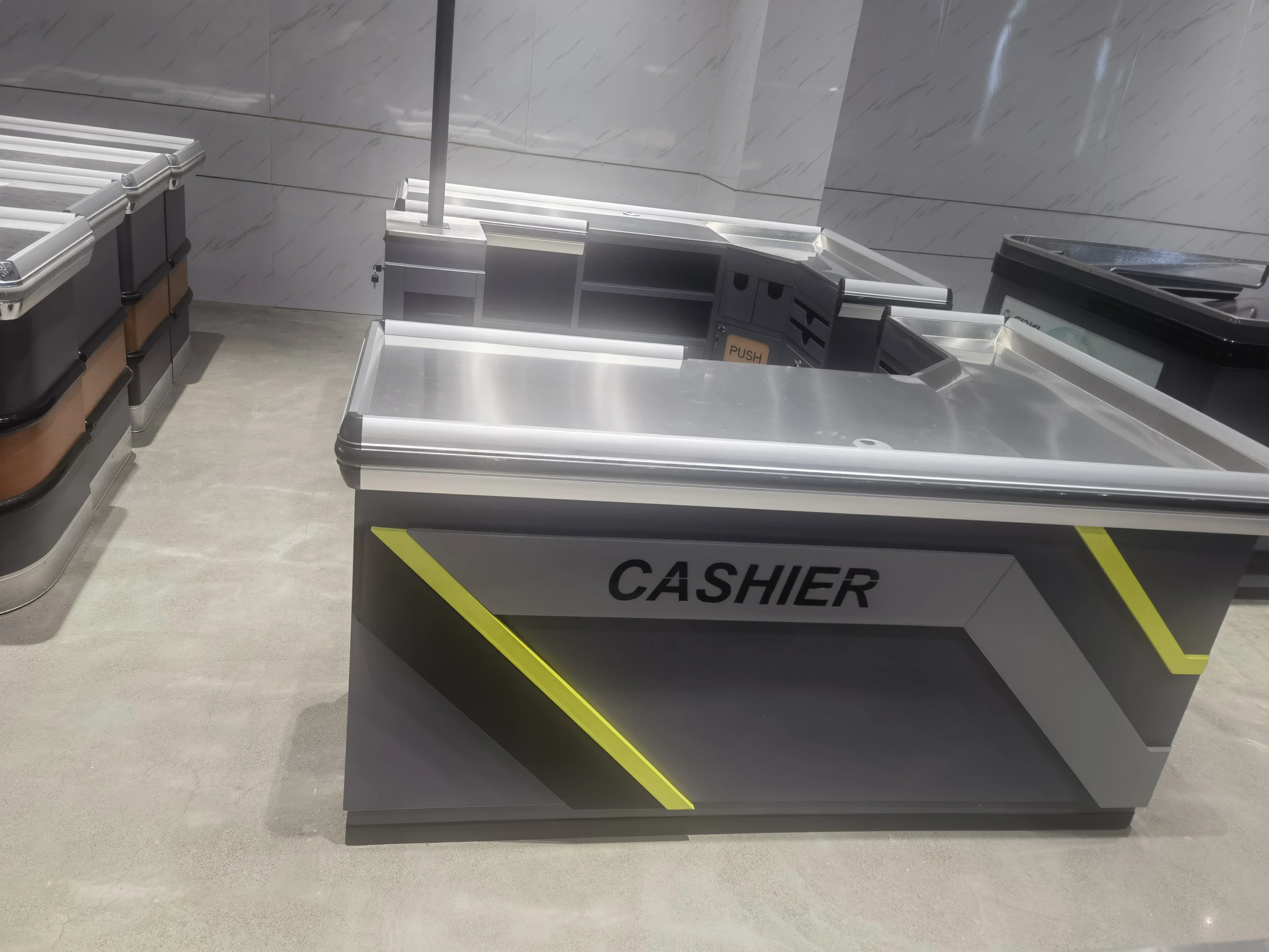 Stainless Steel Cash Register for Supermarkets and Shops | Durable and Easy to Use