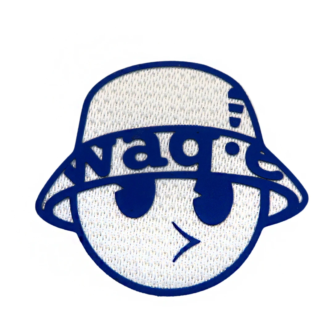 Factory Custom Sublimation 2D Tatami Background Iron on Patch Silicone Bage