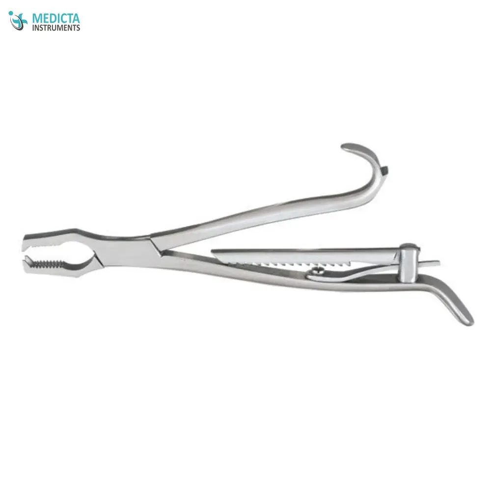Kern Bone Holding Forceps With Ratchet 24cm / Orthopedic Instruments