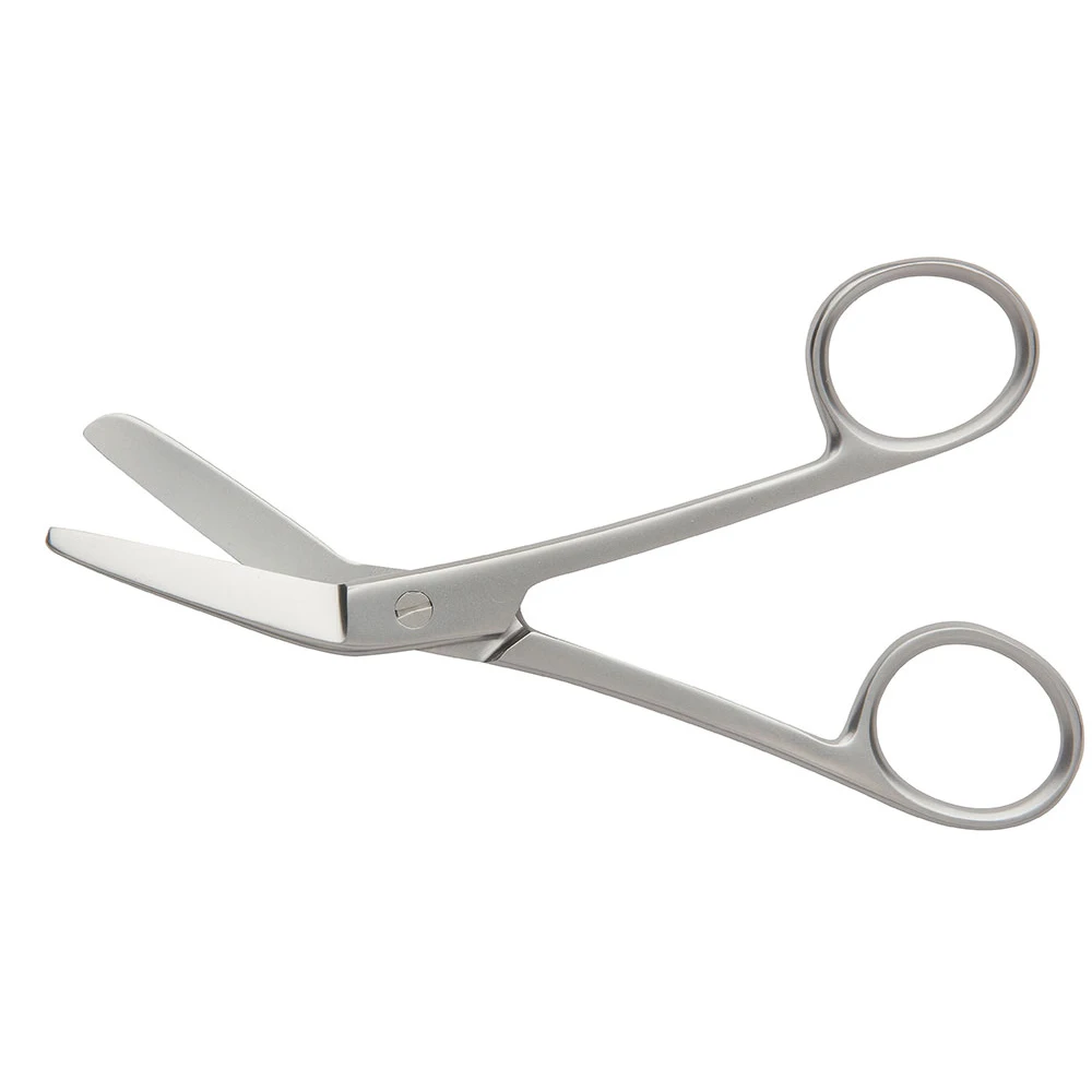 Barnes Episiotomy Scissors 125mm High Quality Stainless Steel Professional Gynecology Instruments