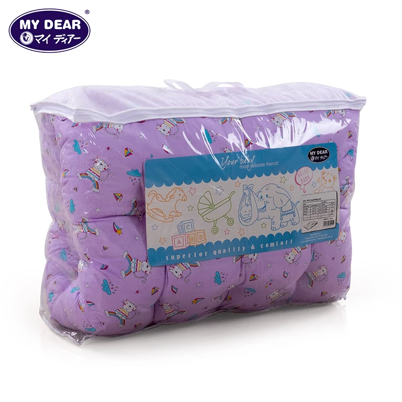 Trusted Choice MY DEAR Electric 4pcs Mattress Set With Bag Superior Support and Blissful Comfort for Babies Bedroom Use