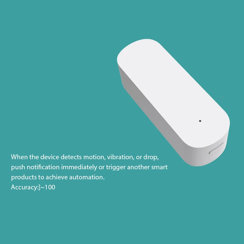 ZigBee Intelligent Detection Real-time Monitoring Smart Automation Low Power Consumption Vibration Sensor with History Records