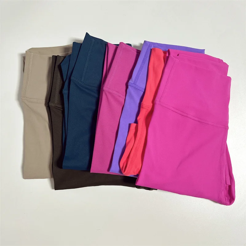 Wholesale Solid Color Training Soft High Waist Gym Yoga Legging Plus Size Women Sport Pant Athletic Internal Pocket