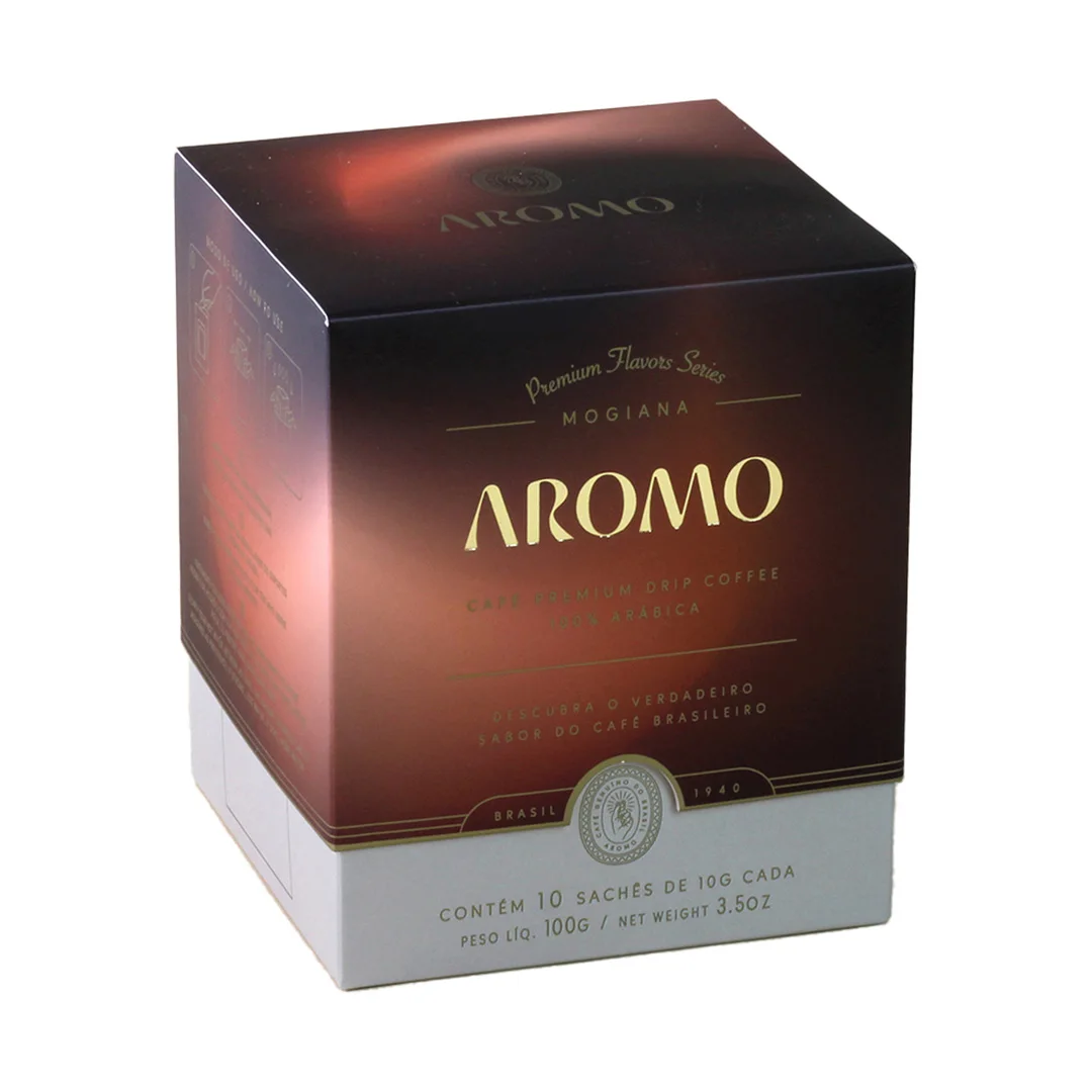 Terroir Mogiana Drip Coffee, sachet with ground roasted coffee - 10 un - drip coffee in sachet