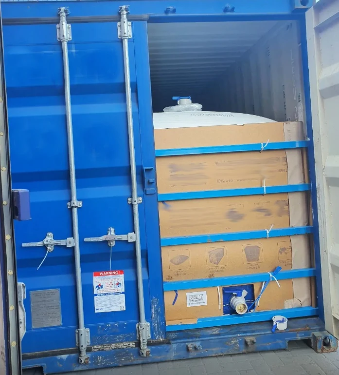 4 Layers PE 1 Layer PP Liquid Bulk Bag 20 Feet Anti-Leaking Waterproof Dust Proof Juice Flexitank