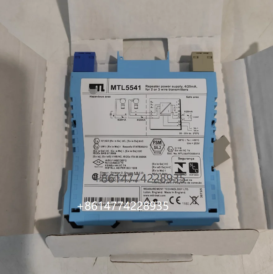 Repeater power supply 4/20mA MTL Barrier MTL5541 original in stock