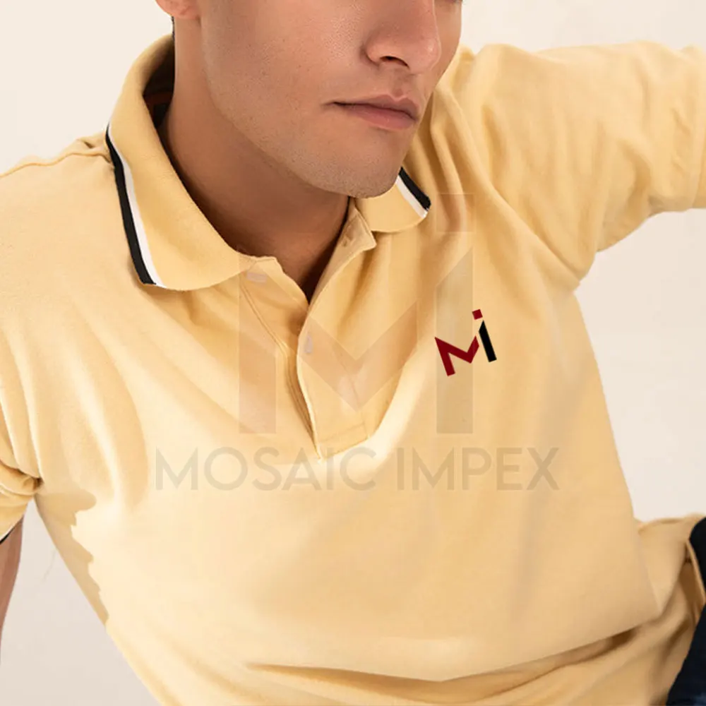 Wholesale Manufacturer Competitive Price Men Polo T-Shirt Branded Material Outclass Wear Men Polo T-Shirt For Online Sale
