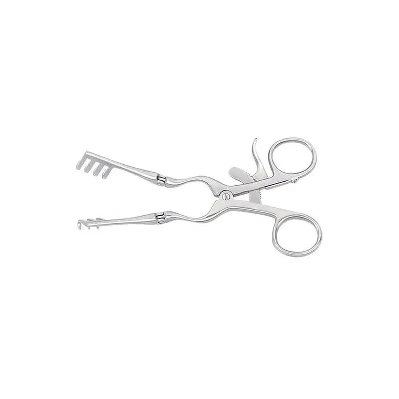 Manual Surgical Gynecological Lateral Vaginal Retractors Stainless Steel Forceps Metal Retractors
