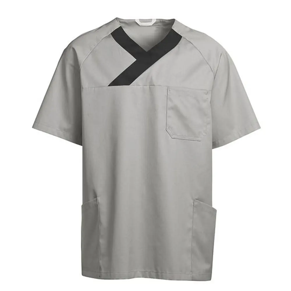 Unisex Medical Uniforms Men Women Nursing Clothes Beauty Costume Nurse Scrub Coat Doctor Dentist Workwear Clinical Tops