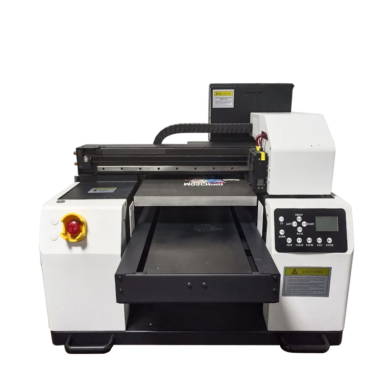 A3 UV Flatbed Printer Automatic Desktop UV Printer for Glass Bottle Wood Phone Case