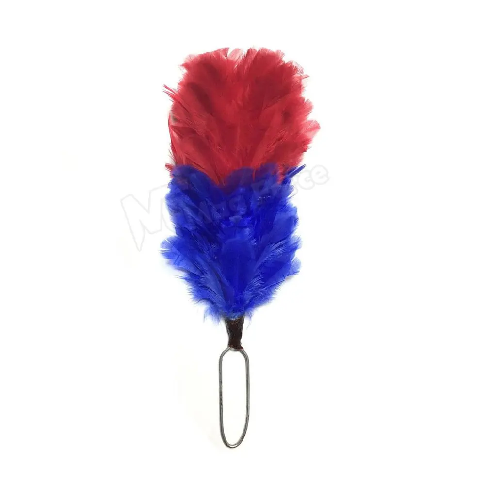 Ceremonial Uniform Fine Quality Feather Hackles OEM Service Design Feather Hackle