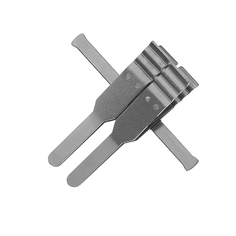 Hand Applied Approximator Clamp Flat Jaws Double Without Frame Vessel Microvascular Clamps