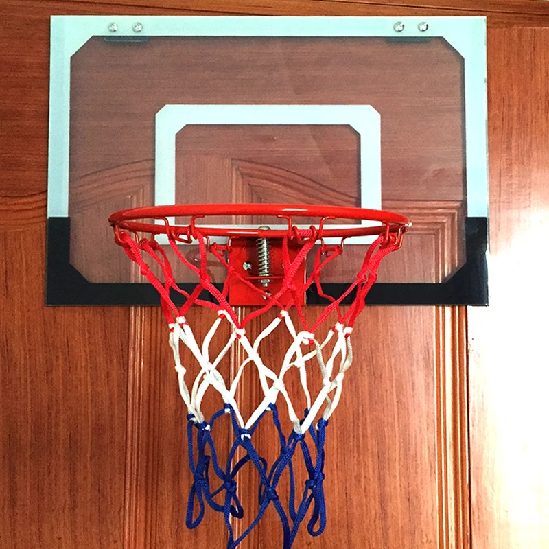 Pro Indoor Mini Basketball Hoop Over The Door Wall Mounted Basketball Hoop Set with Complete Accessories