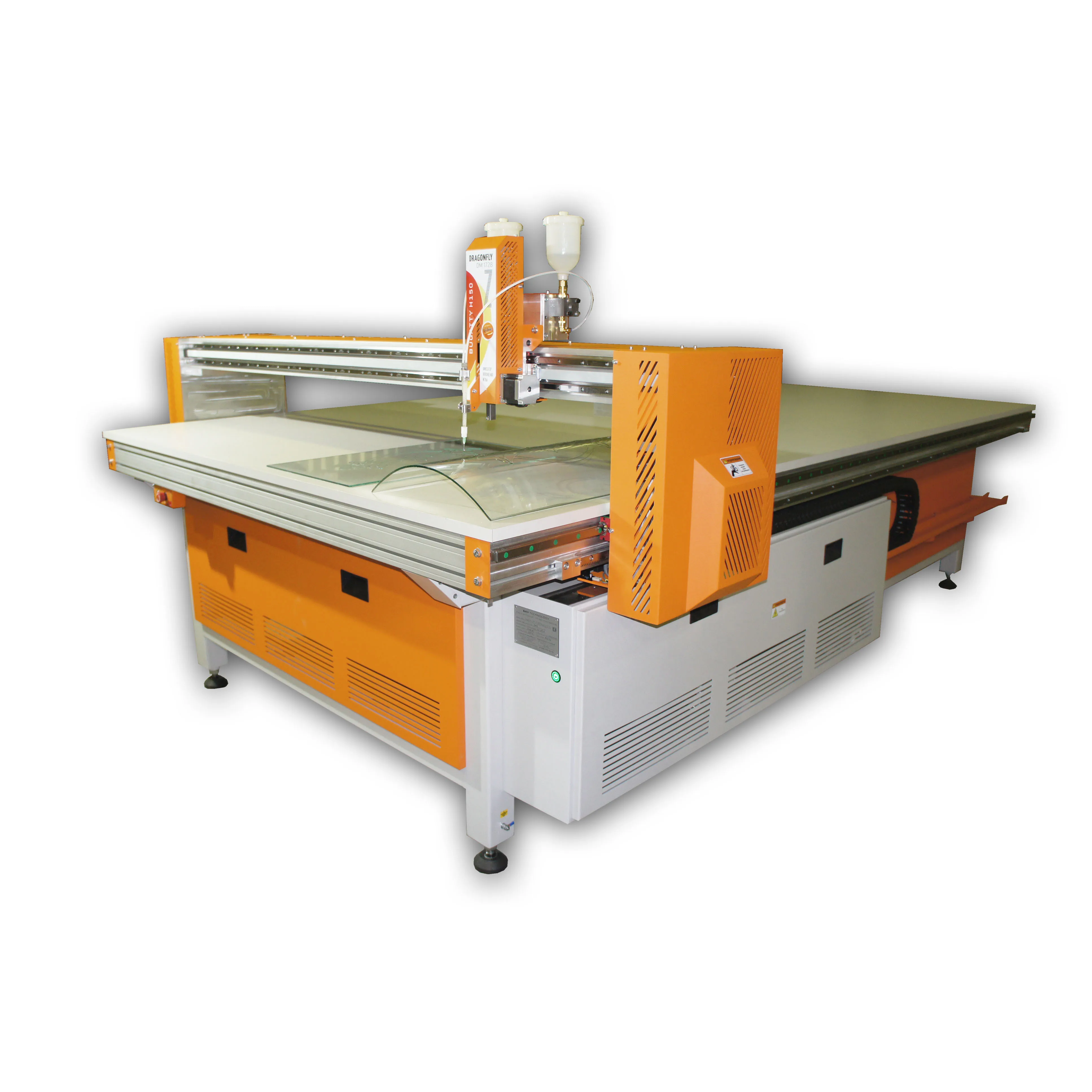 Dragonfly stained glass machine equipment with glass and firm cutting function machinery for mass production of stained glass