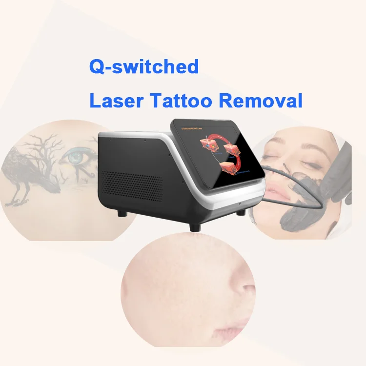 2024 The Newest Product Switch Laser Q Switch  Tattoo Removal Machine Q Switched  Laser Machine