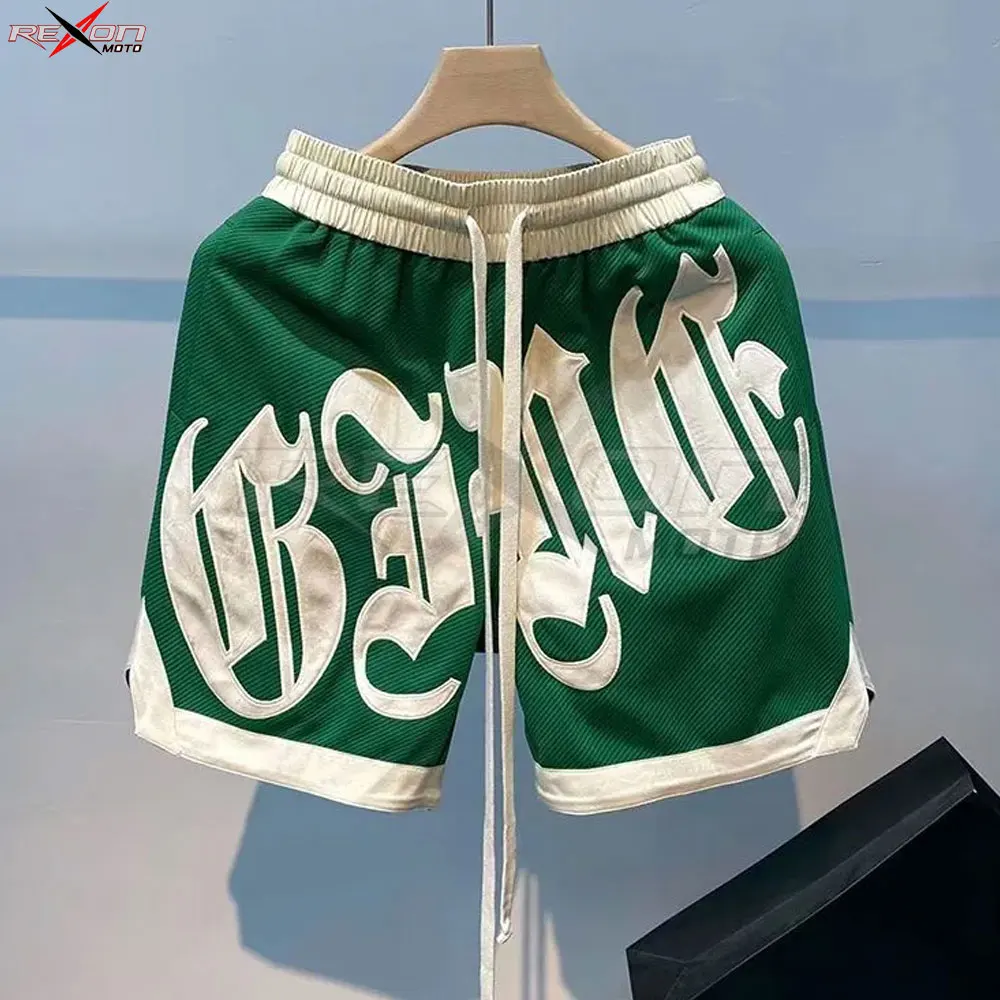 Customized Letter Embroidery Summer Running Shorts Wholesale Breathable New Design Custom Logo Embroidery Shorts